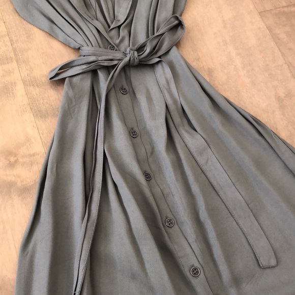 Cotton On Green Button Up Dress - Picture 4 of 4